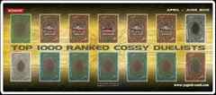 COSSY Top 1000 Duelists April - June 2010 Playmat